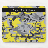Gelb und Gay Camouflage, Militär, Armee Mousepad (Vorne)