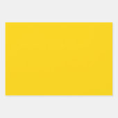 Gelb und Gold Geschenkpapier Set (Vorderseite 3)