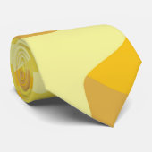 Gelb und GoldCamouflage-Entwurf Krawatte (Gerollt)