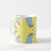 Gelb und grau kaffeetasse (Vorderseite Links)