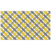 GELB UND GRAU KARIERT TISCHDECKE (Vorderseite (Horizontal))