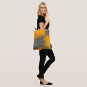 Gelb und Grau Tasche (Am Model)