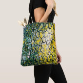 Gelb und grün Abstrakt Tasche (Von Nahem)