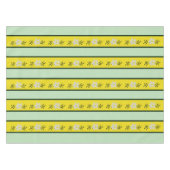Gelb und grün gestrichen tischdecke (Vorderseite (Horizontal))
