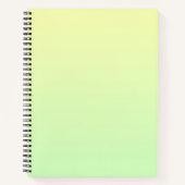 Gelb und Grün Notizblock (Vorderseite)