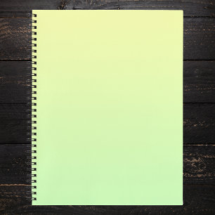 Gelb und Grün Notizblock