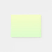 Gelb und Grün Post-it Klebezettel (Vorderseite)
