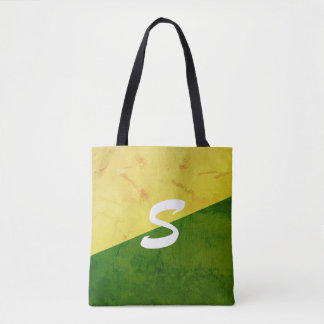 Gelb und grün tasche