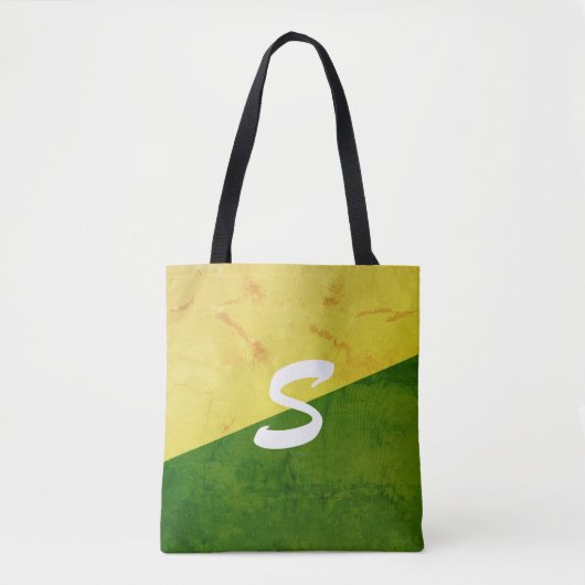 Gelb und grün tasche (Vorderseite)