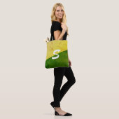 Gelb und grün tasche (Am Model)