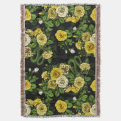 Gelb und grün versteckt in den Rose Decke (Vorderseite Vertikal)