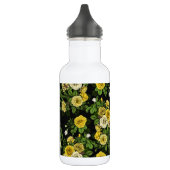 Gelb und grün versteckt in den Rose Edelstahlflasche (Links)