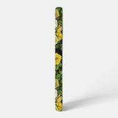 Gelb und grün versteckt in den Rose Samsung Galaxy Hülle (Linke Seite)