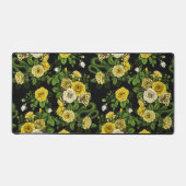 Gelb und grün versteckt in den Rose Schreibtischunterlage (Vorderseite)