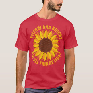 Gelb und hell und alles hell - Gartenarbeit T-Shirt
