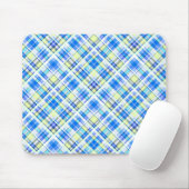Gelb und hellblau mousepad (Mit Mouse)