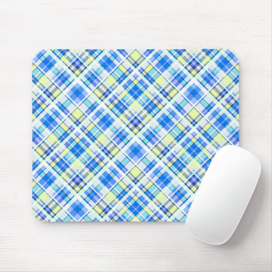 Gelb und hellblau mousepad (Mit Mouse)