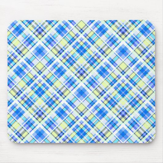 Gelb und hellblau mousepad (Vorne)