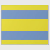 Gelb-und Himmel-Blau-Packpapier Geschenkpapier (Flach)