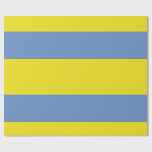 Gelb-und Himmel-Blau-Packpapier Geschenkpapier (Flach)