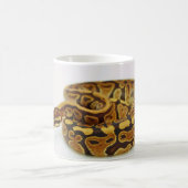 Gelb-und Kugel-Pythonschlange Kaffeetasse (Mittel)
