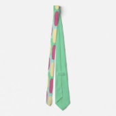 Gelb und Lila Krawatte (Rückseite)