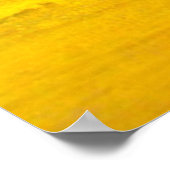 Gelb und Lila Poster (Ecke)