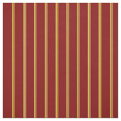 Gelb- und Maroonmuster Stoff (Muster)
