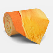 Gelb und orange gehärtet krawatte (Gerollt)