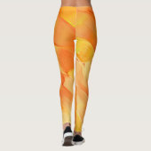 Gelb und orange gehärtet leggings (Rückseite)