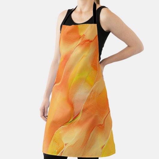 Gelb und orange gehärtet schürze (InSitu)