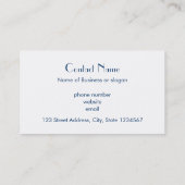 Gelb und Orange Gerbera Daisies Visitenkarte (Rückseite)