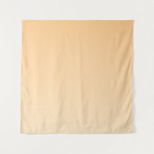 Gelb und orange glänzend wandteppich