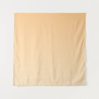 Gelb und orange glänzend wandteppich