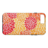 Gelb- und Orangefarbene Mod Case-Mate iPhone Hülle (Rückseite (Horizontal))