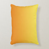‚Gelb- und OrangenOmbre‘ Zierkissen (Vorderseite(Vertikal))