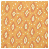 Gelb- und Orangenwirbel Stoff (Muster)