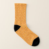 Gelb- und Orangenwurzel Socken (Rechts - Außen)