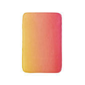 Gelb und rosa glänzen badematte (Vorderseite Vertikal)