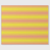 Gelb und rosa glänzend gestreift geschenkpapier (Flach)