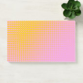 Gelb und rosa glänzende Post-it-Notizzettel Post-it Klebezettel (Büro)