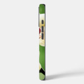 Gelb und rosa Orchidee Case-Mate iPhone Hülle (Rückseite / Links)