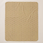 Gelb und Rosa Sherpadecke (Vorderseite)