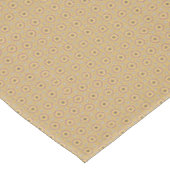 Gelb und Rosa Tischdecke (Schrägansicht)