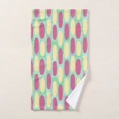 Gelb- und Rosatornen Badhandtuch Set (Handtuch)