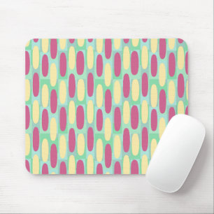 Gelb- und Rosatornen Mousepad