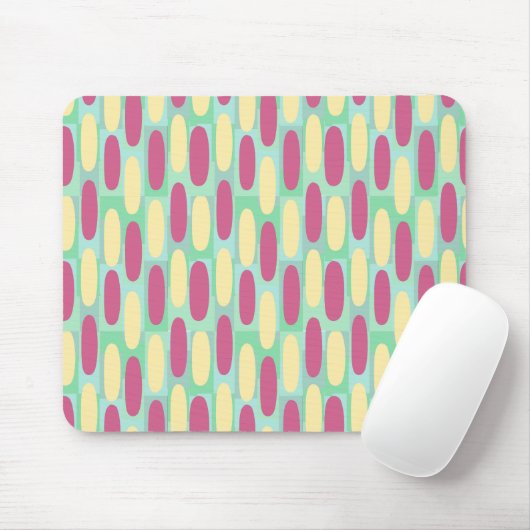Gelb- und Rosatornen Mousepad (Mit Mouse)