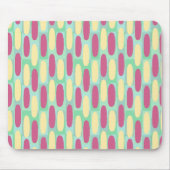 Gelb- und Rosatornen Mousepad (Vorne)