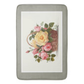 Gelb- und Rosenbäder Badematte (Vorderseite Vertikal)