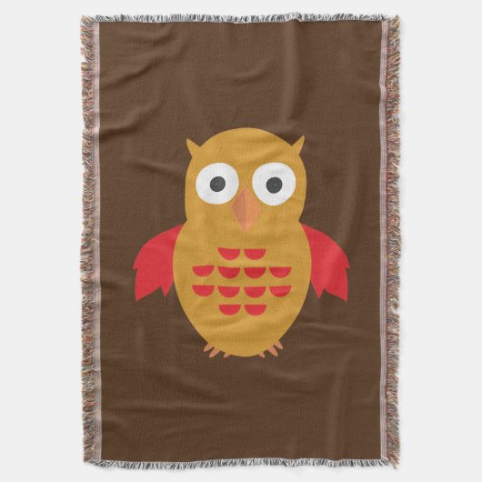 Gelb und Rot Decke (Vorderseite Vertikal)